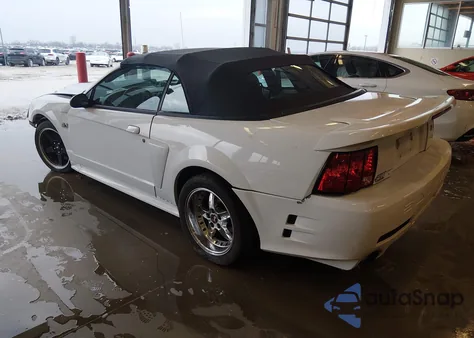 2002 Ford Mustang Gt from USA, damaged, VIN 1FAFP45X32F194161